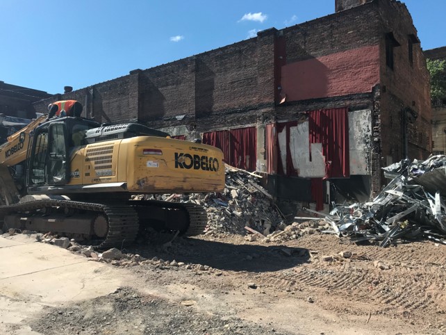 Demolition of the Squirrel Hill Theater